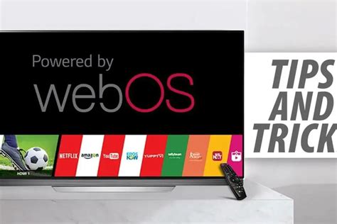 LG webOS tv tips